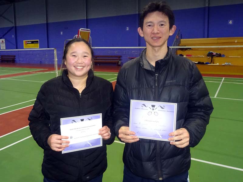 A Reserve Mixed Doubles Winners: Felicia Chan & Vincent Koh