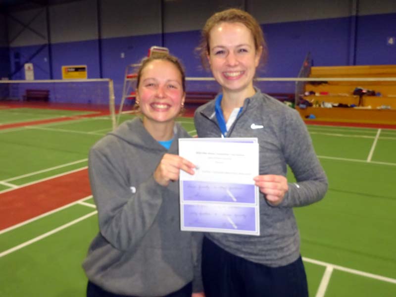 Open Women's Doubles Winners: Meg Graham & Leesa Grundy